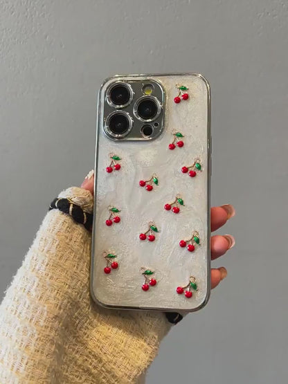 For iPhone case with cherry