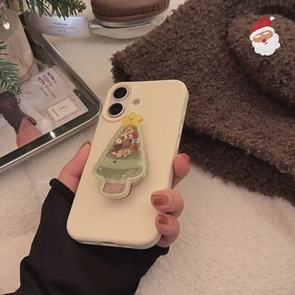 For iPhone case christmas tree iPhone 16 case