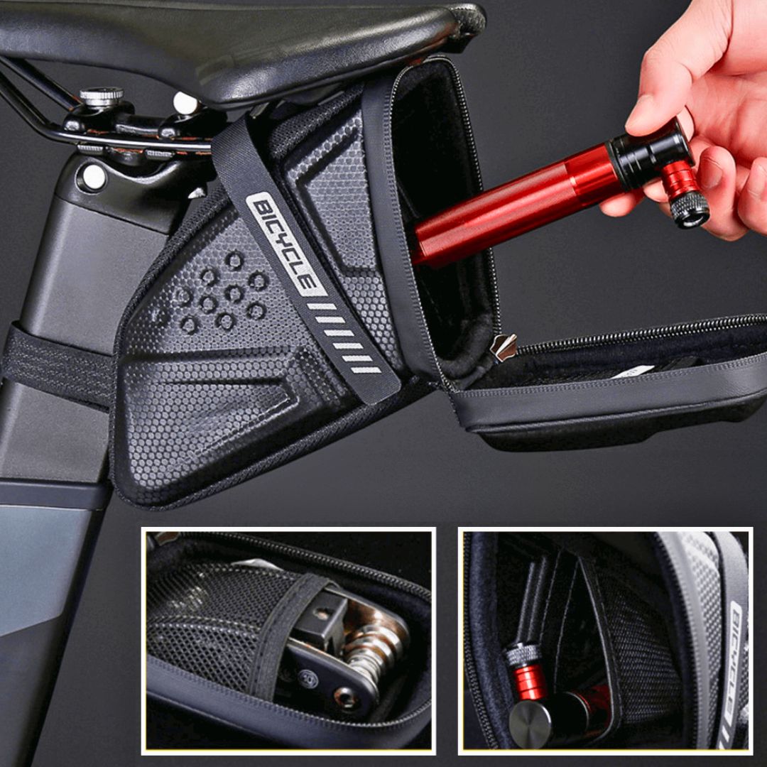 Reflective Under-Seat Bag – Secure Fit for Night Rides