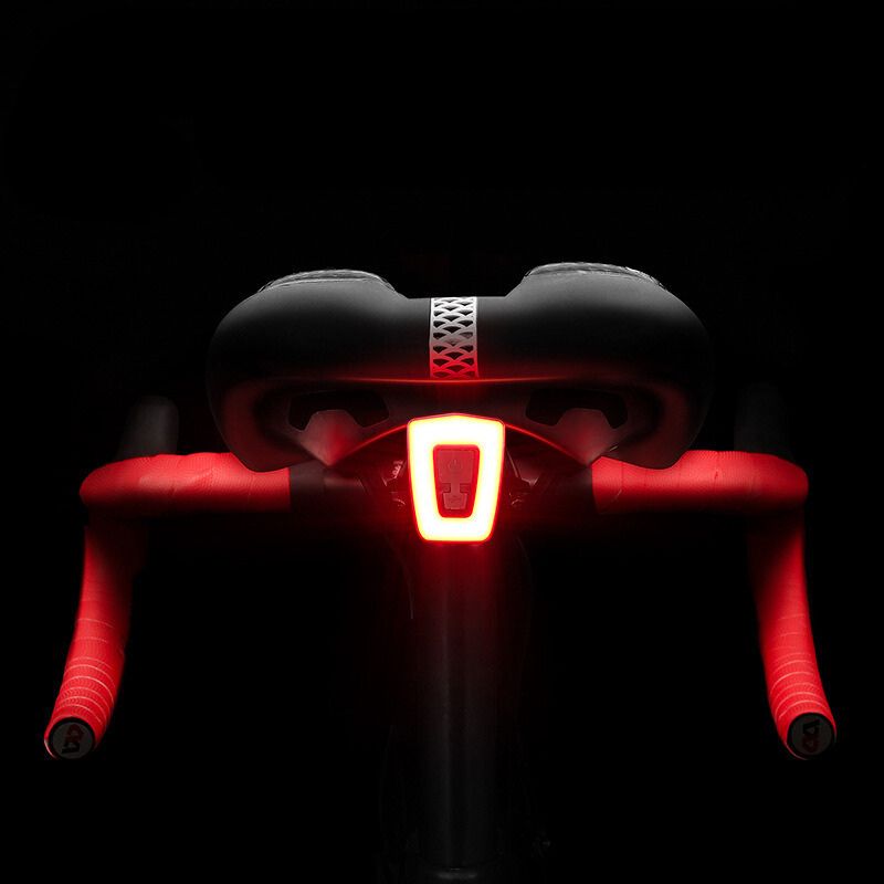 Clip-On Bike Tail Light – USB Rechargeable, 8 Flash Modes