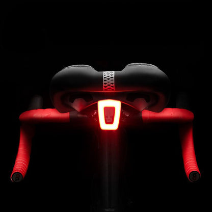 Clip-On Bike Tail Light – USB Rechargeable, 8 Flash Modes