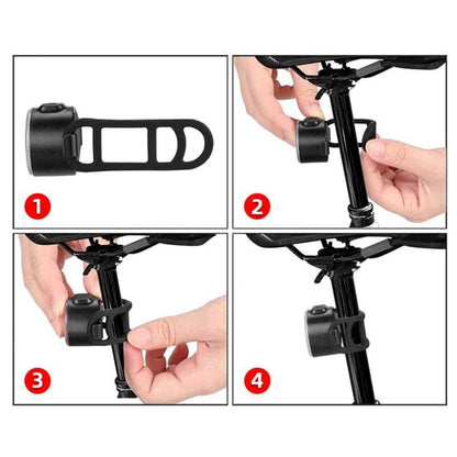 LED Bike Light Set – Front & Rear USB Rechargeable Lights