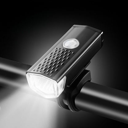 Bike Light Combo – USB Front & Rear Lights